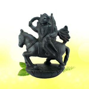 Lord Kalki Avtar (Tenth Incarnation of Lord Vishnu) Shaligram Idol- SGI05